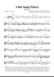 A Bar Song (Tipsy)