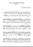 J. S. Bach - Jesu, Joy of Man´s Desiring. Clarinet and Viola.
