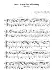 J. S. Bach - Jesu, Joy of Man´s Desiring. Oboe and Violin.