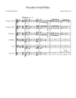 Freuden Gruß Polka (Johann Strauss II) for German Brass Quintet