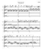 Someone Like You String Quartet scores gallery preview page 6
