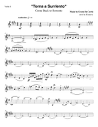 Torna a Surriento Small Ensemble scores gallery preview page 3