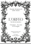 L'Orfeo - Score Only