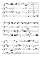 Mozart – Turkish March (Rondo Alla Turca) | String Quartet Arrangement String Quartet scores gallery preview page 3