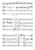 Mozart – Turkish March (Rondo Alla Turca) | String Quartet Arrangement String Quartet scores gallery preview page 4