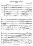 Music for the Royal Fireworks - Allegro