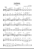 Lacrimosa - for Flute (with chords)