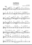 Lacrimosa - for Alto Sax (with chords)