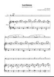 Lacrimosa - for Trombone (with piano accompaniment)