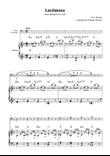 Lacrimosa - for Trombone (with piano accompaniment and chords)