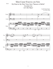 My Heart At Thy Dear Voice (Mon Coeur S’ouvre a ta Voix) from opera “Samson et Dalila”