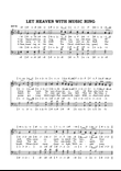 LET HEAVEN WITH MUSIC RING