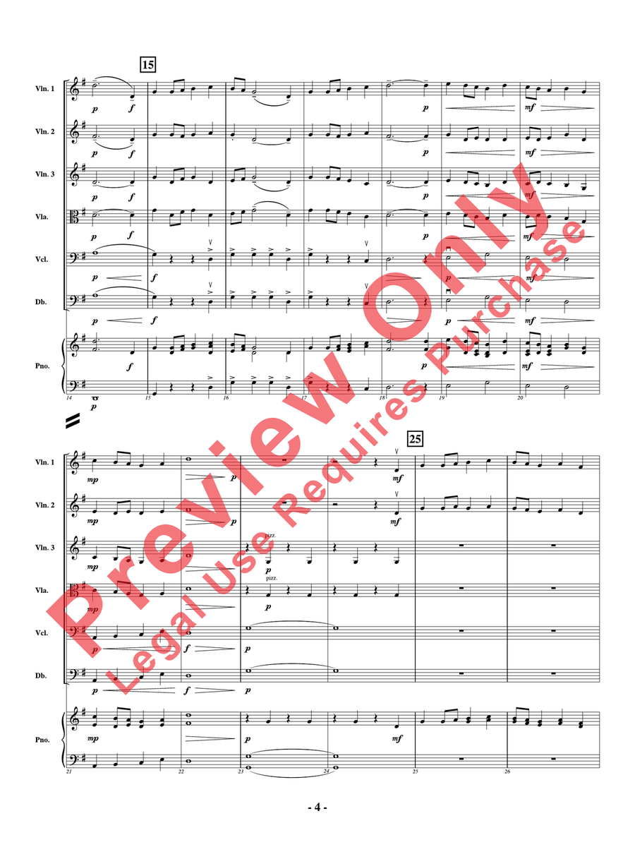 Overture Extraordinaire String Orchestra - Sheet Music page 5