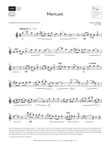 Menuet (Grade 4, list A2, from the ABRSM Flute Syllabus from 2026)