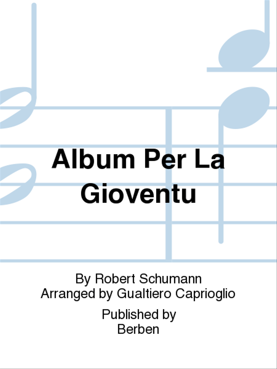 Album Per La Gioventu School and Community scores gallery preview page 1