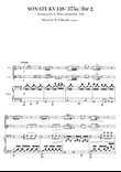 Sonta for 2 Pianos KV448 2nd Mov. / Oboe & Viola, Piano trio