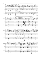 Jesu, Joy of Man´s Desiring. S. Sax., Violin, Guitar. With Parts. Small Ensemble scores gallery preview page 4