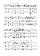 Jesu, Joy of Man´s Desiring. S. Sax., Violin, Guitar. With Parts. Small Ensemble scores gallery preview page 5