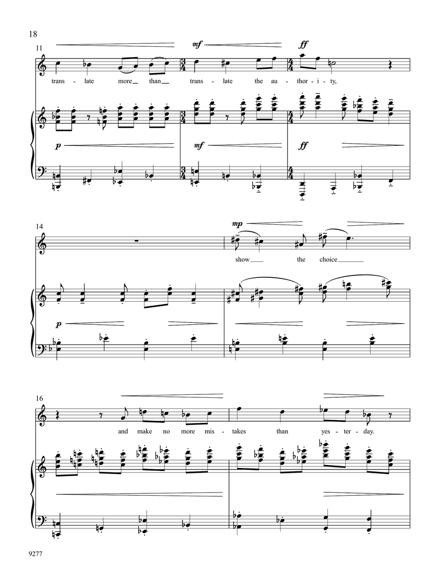 Clean by Juliana Hall Soprano Voice - Digital Sheet Music page 2