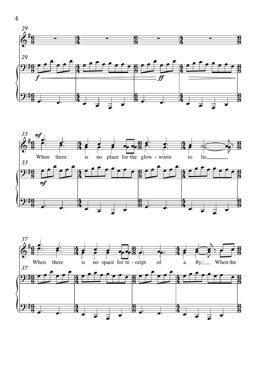 Love Will Find Out The Way SSA - Digital Sheet Music page 4
