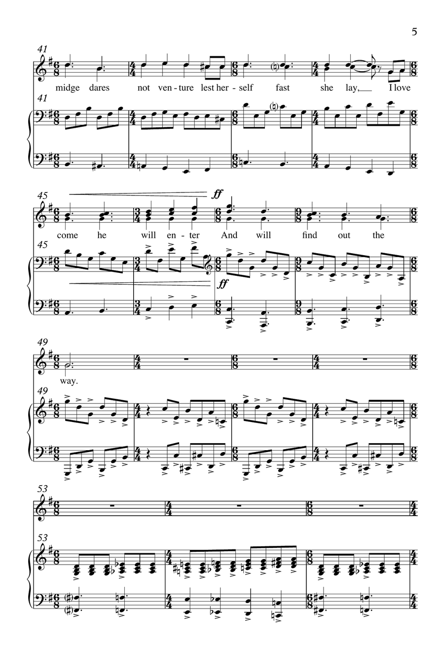 Love Will Find Out The Way SSA - Digital Sheet Music page 5