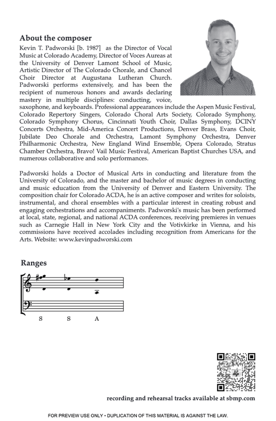 Alight SSA - Sheet Music page 2