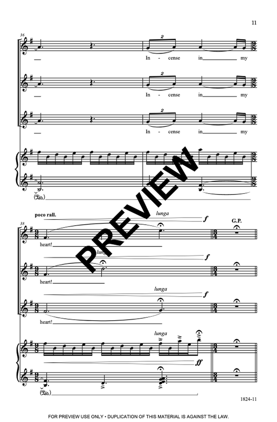 Alight SSA - Sheet Music page 11