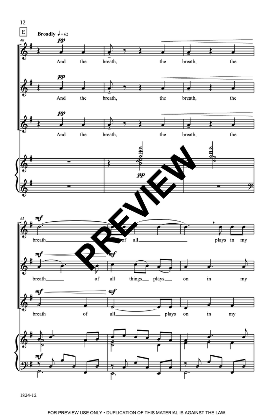 Alight SSA - Sheet Music page 12