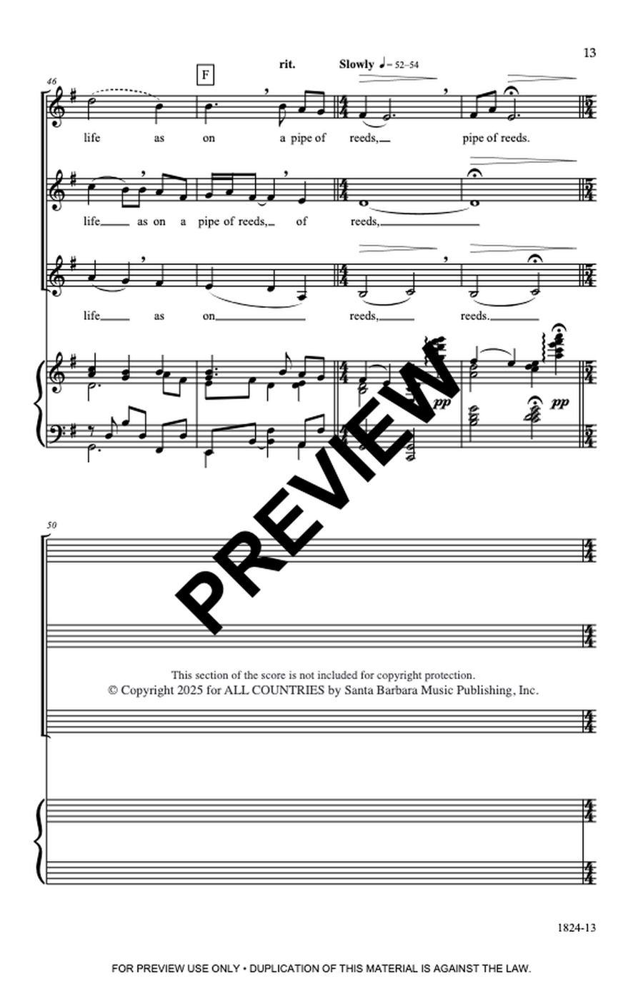 Alight SSA - Sheet Music page 13