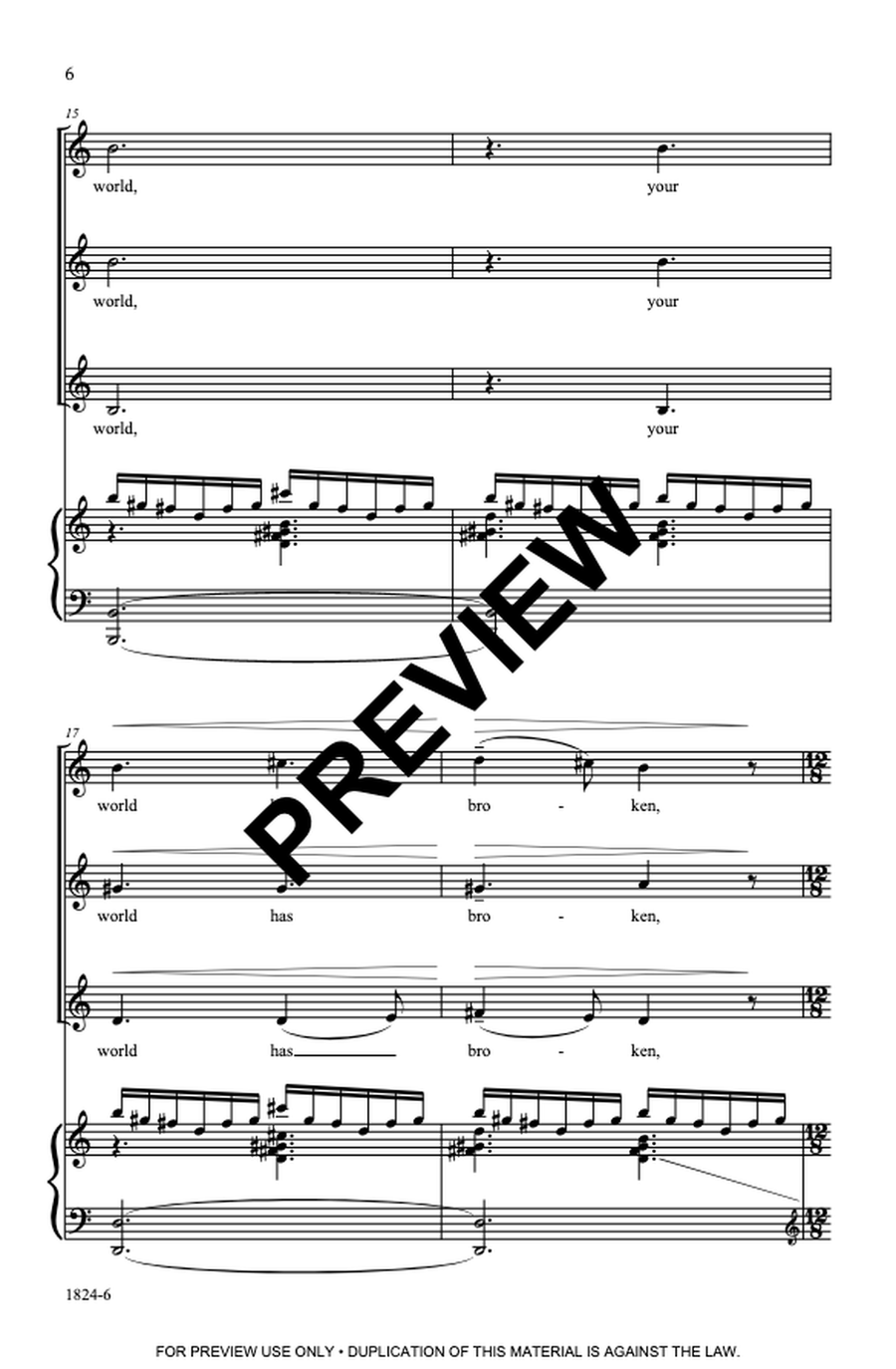 Alight SSA - Sheet Music page 6