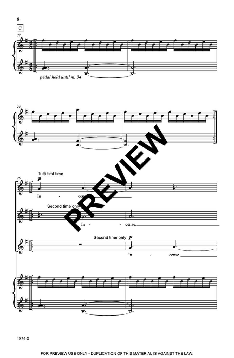 Alight SSA - Sheet Music page 8