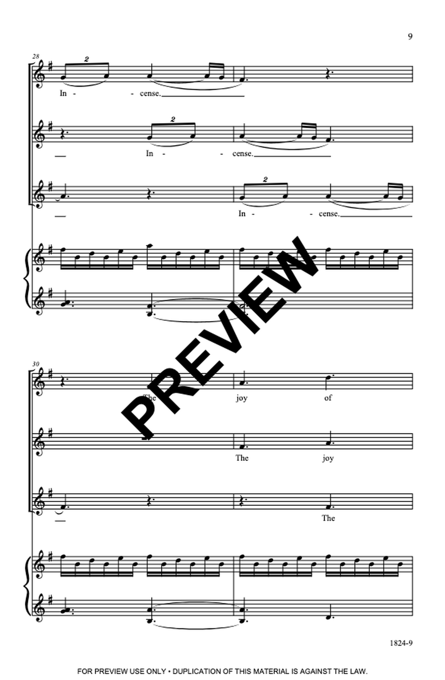 Alight SSA - Sheet Music page 9