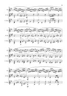 Jesu, Joy of Man´s Desiring. Flute, S. Sax.,Guitar. With Parts. Small Ensemble scores gallery preview page 3
