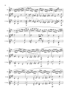 Jesu, Joy of Man´s Desiring. Flute, S. Sax.,Guitar. With Parts. Small Ensemble scores gallery preview page 4