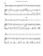 I Heard the Bells on Christmas Day (E-Flat Horn & Piano) Piano scores gallery preview page 3