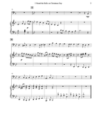 I Heard the Bells on Christmas Day (E-Flat Horn & Piano) Piano scores gallery preview page 4