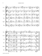 Infant Holy, Infant Lowly (Brass Ensemble) Brass Ensemble scores gallery preview page 3