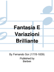 Fantasia E Variazioni Brilliante