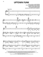 Bruno Mars Sheet Music Collection Piano, Vocal, Guitar scores gallery preview page 5