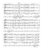 Jolly Old Saint Nick String Quartet scores gallery preview page 3