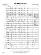 Big Honkin' Robot! Concert Band scores gallery preview page 4