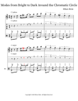 Modes from Bright to Dark Around the Chromatic Circle