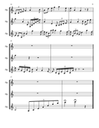 Prayerful Musing 151 Small Ensemble scores gallery preview page 3