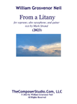 From a Litany