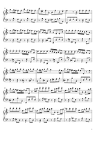 L'estro Armonico Op.3 No. 6 in A minor - Antonio Vivaldi Piano Solo scores gallery preview page 3
