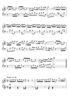L'estro Armonico Op.3 No. 6 in A minor - Antonio Vivaldi Piano Solo scores gallery preview page 5
