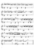 L'estro Armonico Op.3 No. 6 in A minor - Antonio Vivaldi Piano Solo scores gallery preview page 6