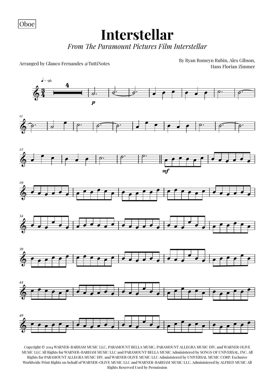Interstellar Woodwind Trio - Digital Sheet Music page 4
