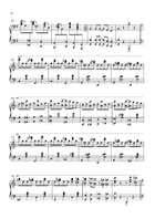 Black And White Rag Piano Solo scores gallery preview page 4