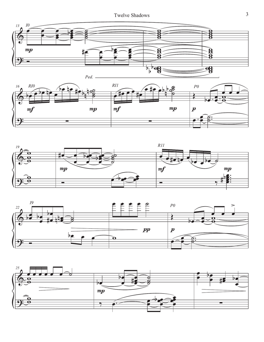 In the Abstract - Modern Piano Solos Piano Solo scores gallery preview page 3